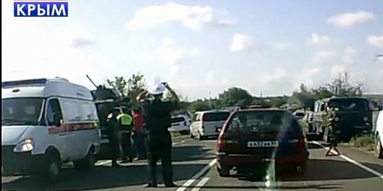 В Крыму произошло трагическое ДТП с военными Путина