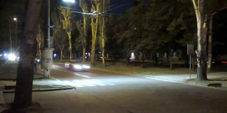 “Агентство развития Николаева” за счет благотворителей делает подсветку опасных переходов