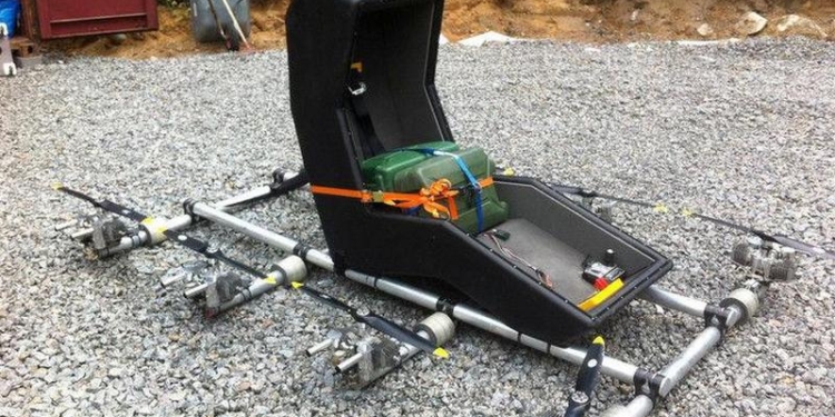 Шведский инженер построил летающий стул