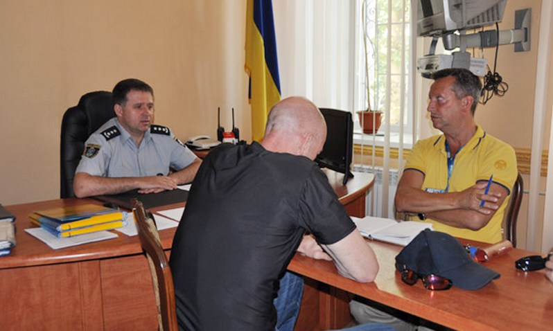 Новый руководитель николаевской патрульной полиции Анатолий Трищук встретился с миссией ОБСЕ 1