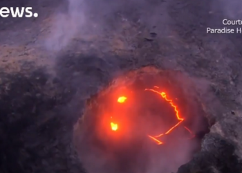 Вы видели, как улыбается вулкан?