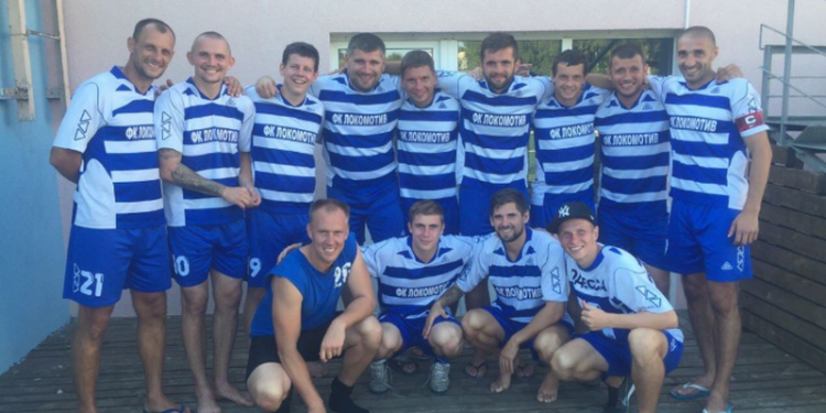 Пятеро николаевцев в составе одесского «Локомотива» стали чемпионами Украины по футболу 8х8