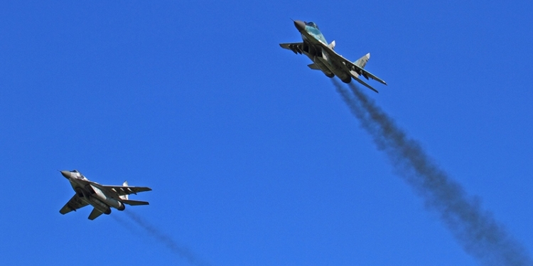 «Небесный щит-2016»: ударная группа ВС ВСУ успешно уничтожила на Николаевщине условный военный аэродром противника