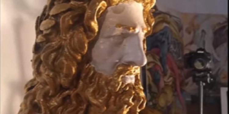 В США напечатали на 3D-принтере копию статуи Зевса, бывшей одним из Чудес света