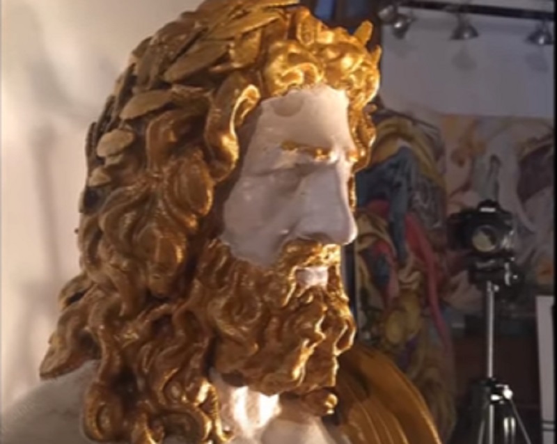 В США напечатали на 3D-принтере копию статуи Зевса, бывшей одним из Чудес света 1