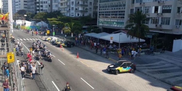 На олимпийской велогонке в Рио-де-Жанейро прогремел взрыв