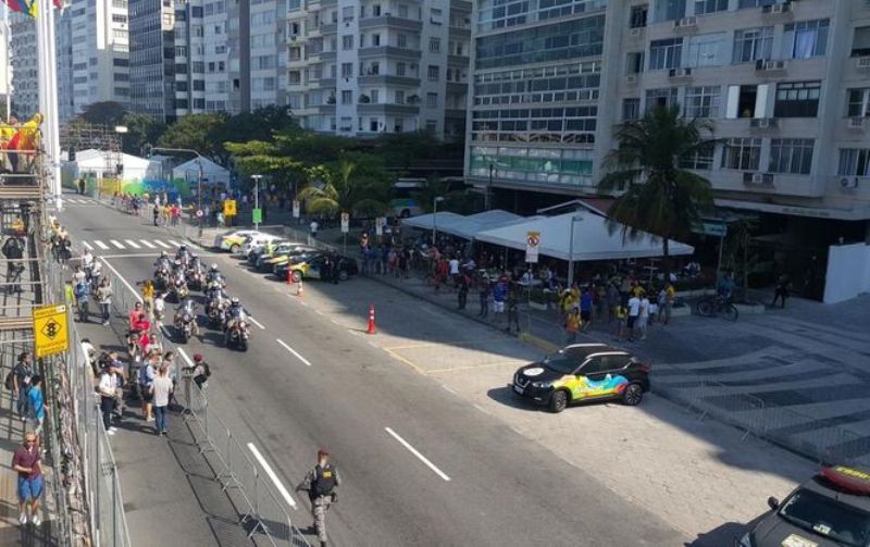 На олимпийской велогонке в Рио-де-Жанейро прогремел взрыв 1