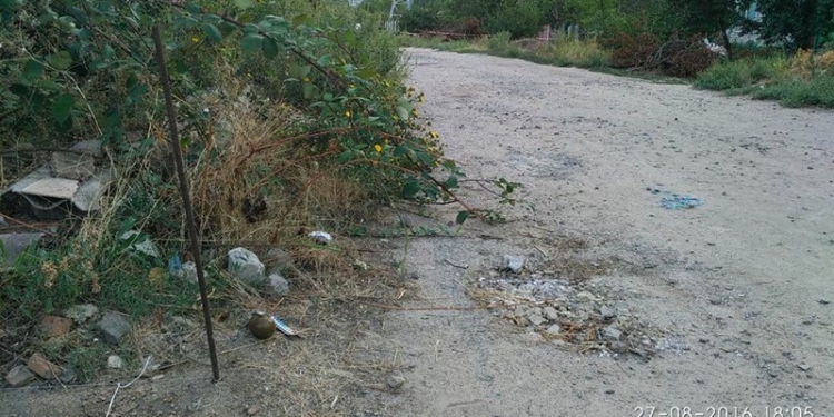 В Николаеве на ул.Урицкого нашли РГД-5