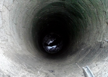 Николаевские спасатели достали жеребенка из 10-метрового колодца