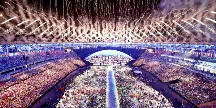 Открытие олимпиады в Рио. Как это было