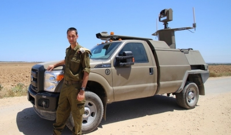 В Израиле для патрулирования границы будут использовать робот-автомобиль 1