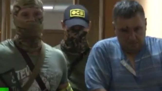 ФСБ  предъявило видео с “украинскими террористами” в Крыму