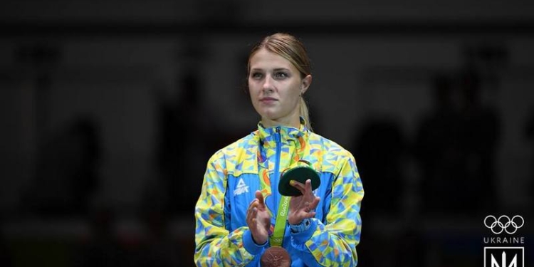 Николаевская саблистка Ольга Харлан после завоевания олимпийской «бронзы»: «Невероятно счастлива этой медали»