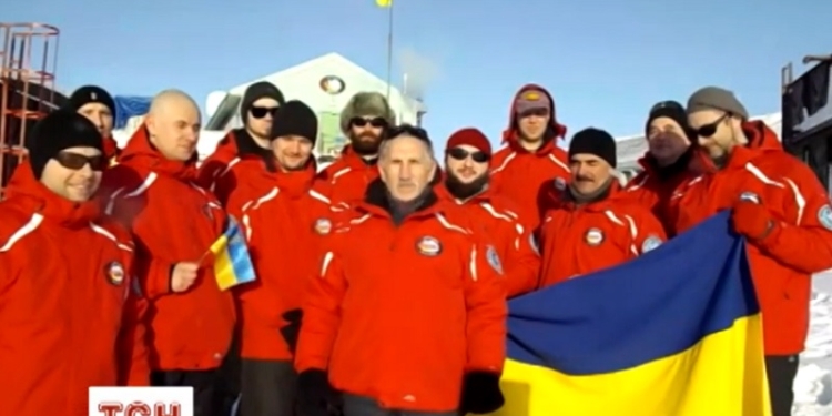 Украинские полярники тоже записали видеопоздравление ко Дню Независимости