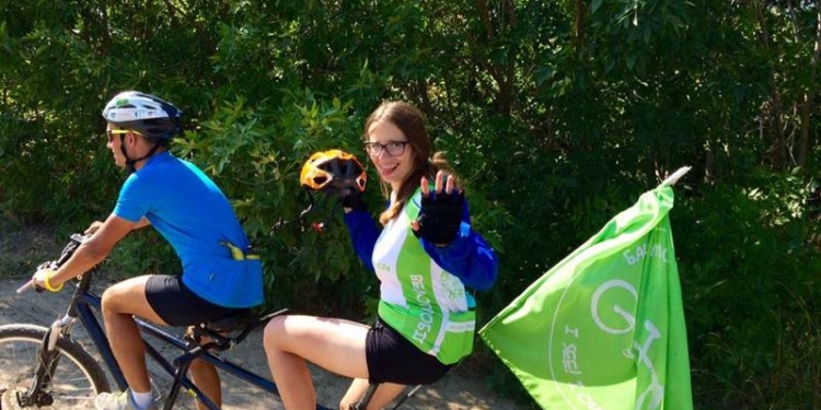 На Николаевщине побывали участники ІІ Всеукраинского велопробега «Бачу! Можу! Допоможу!»