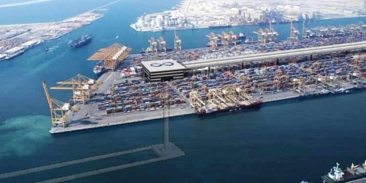 Это все меняет. Hyperloop One разработает плавучую гиперзвуковую систему разгрузки судов