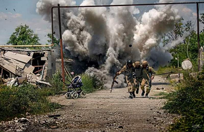 Боевики 23 раза обстреляли позиции Украинских военных в зоне АТО 1