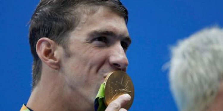 Пловец Майкл Фелпс повторил олимпийский рекорд 2-тысячелетней давности