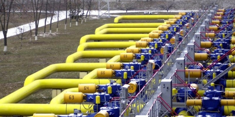 Украина заполнила свои газохранилища на 39%