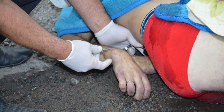 На Николаевщине в Кривом озере назревает бунт: жители обвиняют полицейских в убийстве человека на глазах семьи