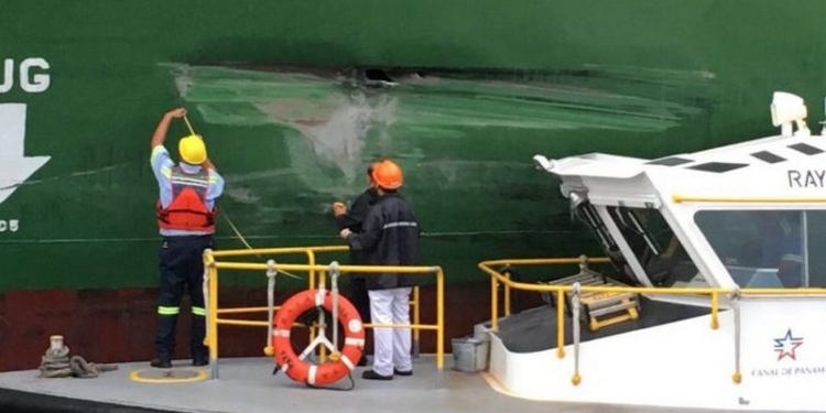 Сквозь игольное ушко: Neopanamax’ы обдирают борта об стенки расширенного Панамского канала
