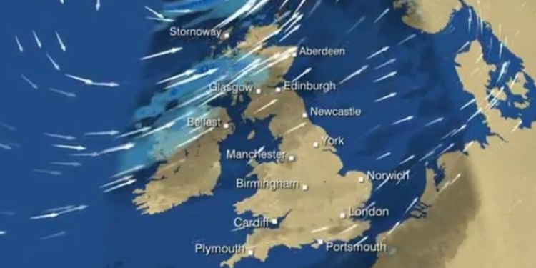 В минувшее воскресенье ветростанции Шотландии дали больше электроэнергии, чем потребляет вся страна