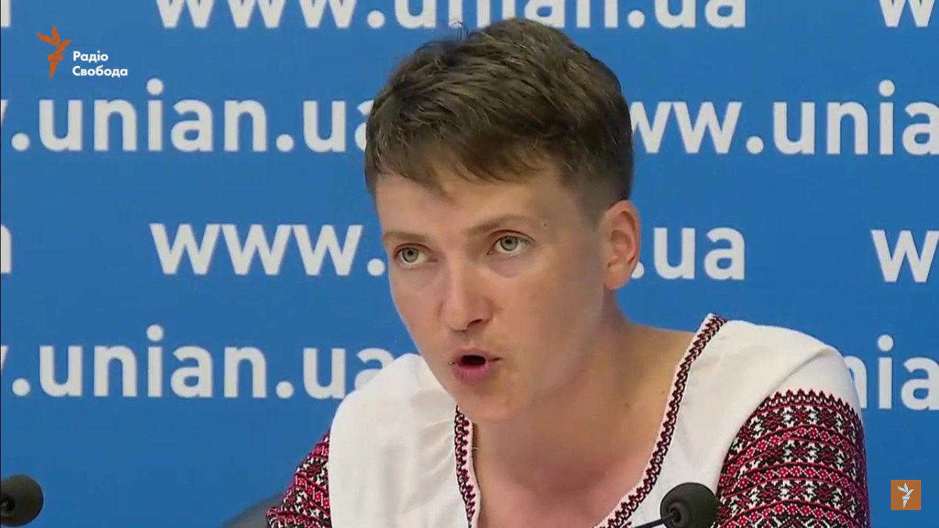 Савченко – власти: “Так знайте, суки, народ вам этого не простит”