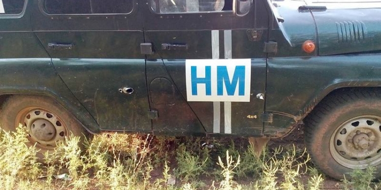 Боевики обстреляли наблюдателей украинской стороны СЦКК