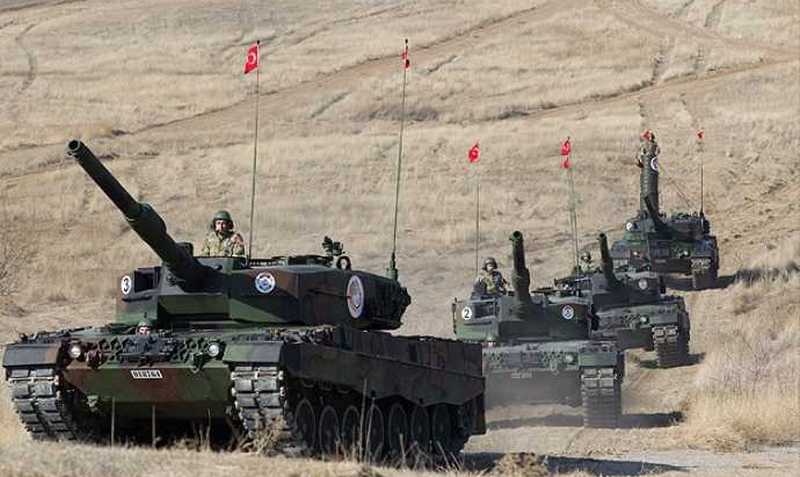 Оливковая ветвь: Турция атакует курдов в Сирии 1