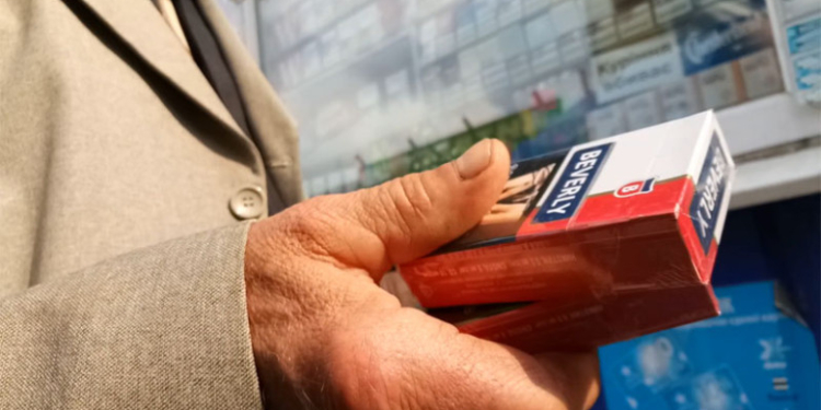 Общественники Первомайска вместе с полицейскими «пошли на дело» – выявлять контрабандные российские сигареты