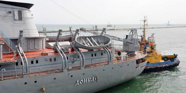 ЧП на судне «Донбасс»: возгорание локализовано, пострадавших нет