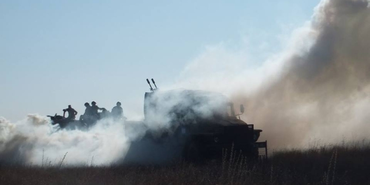 Марш-бросок, река и – в «бой»: на «Широком Лане» завершилась активная фаза тактических учений николаевских десантников