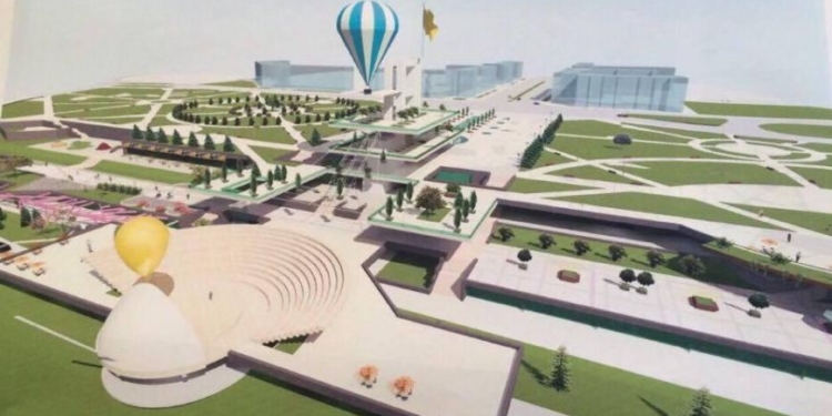 В Запорожье на месте памятника Ленина построят амфитеатр и сцену