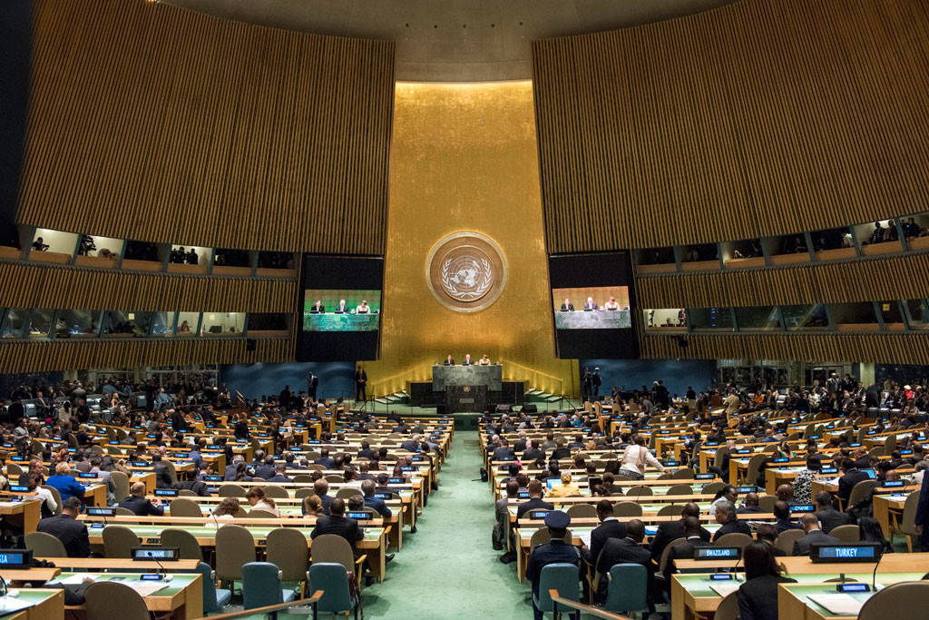 Порошенко выступает на Совбезе ООН. Трансляция 1