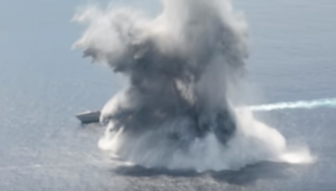 В США испытали новый корабль мощной взрывной волной. Местные жители подумали, что землетрясение