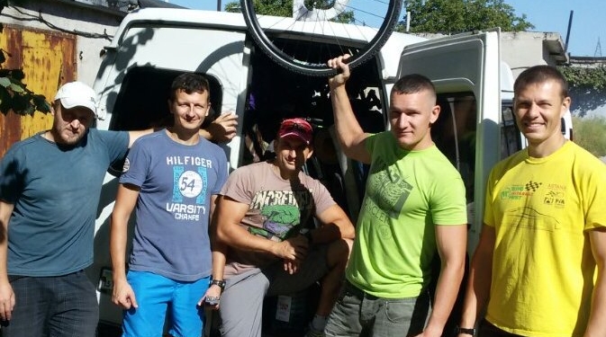 Южноукраинские атомщики сели на велосипеды и уехали