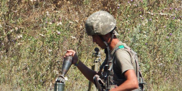 Николаевские десантники-минометчики профессионально соревновались