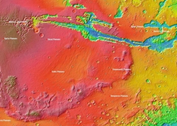 Астрономы предположили, что на одном из плато Марса может быть жизнь