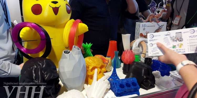 Международная выставка технологий 3D-печати открылась в Киеве