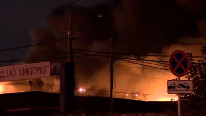 На пожаре в Москве погибло 7 спасателей