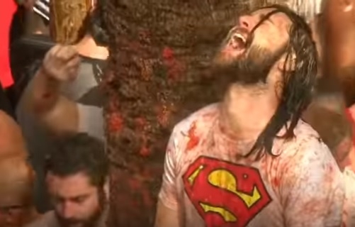 За 10 евро получить помидором по морде. В Испании проходит фестиваль “Томатина”