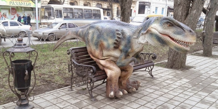 А если бы динозавры ожили? Вот что они бы делали в городе