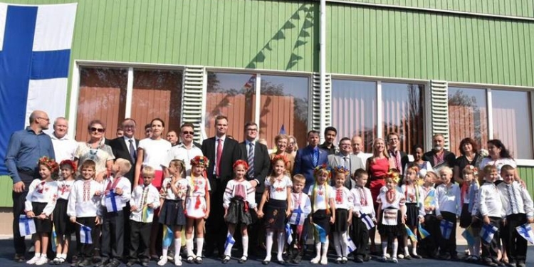 На Херсонщине открыли энергетически автономную школу