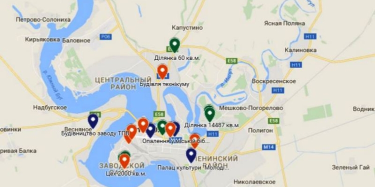 Николаев разработал электронную инвестиционную карту