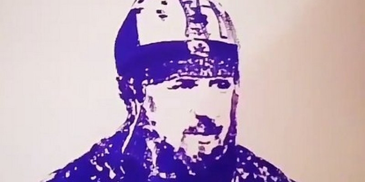 Петербургская художница нарисовала грудью Кадырова в доспехах