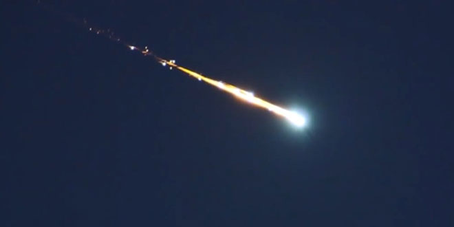 В Архангельской области взорвался метеорит 1