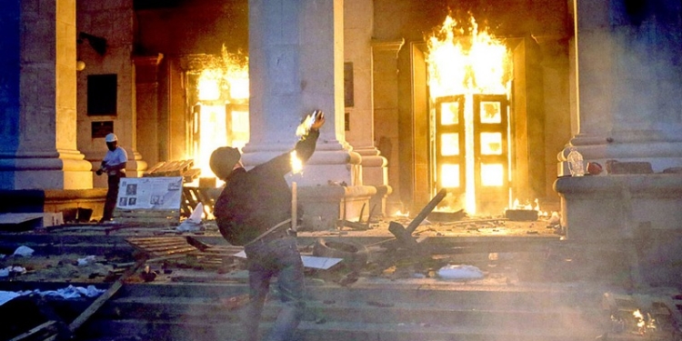 Следствие установило личности организаторов захвата Дома профсоюзов в Одессе