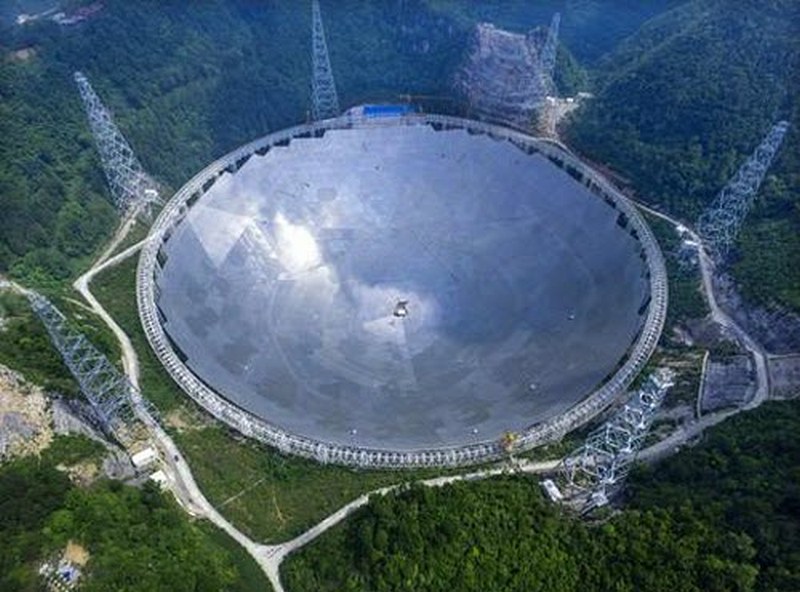 В Китае начал работать крупнейший в мире радиотелескоп 1