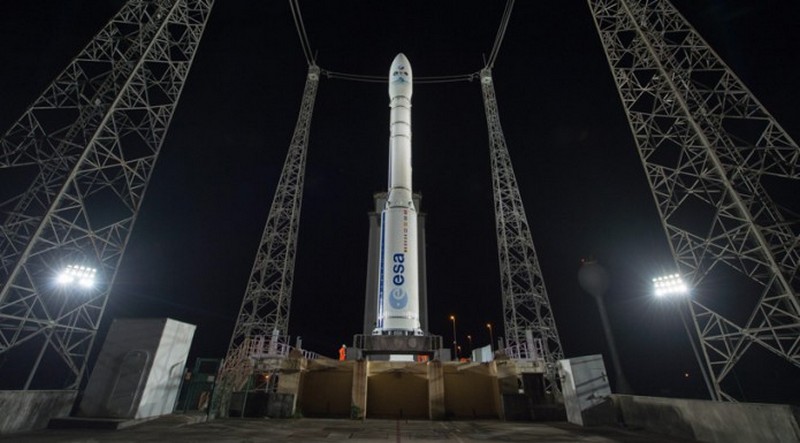 Европейское космическое агентство успешно запустило ракету с украинским двигателем 1