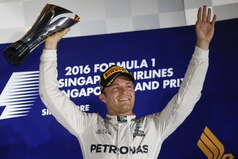 Росберг вновь возглавил личный зачет Формулы 1